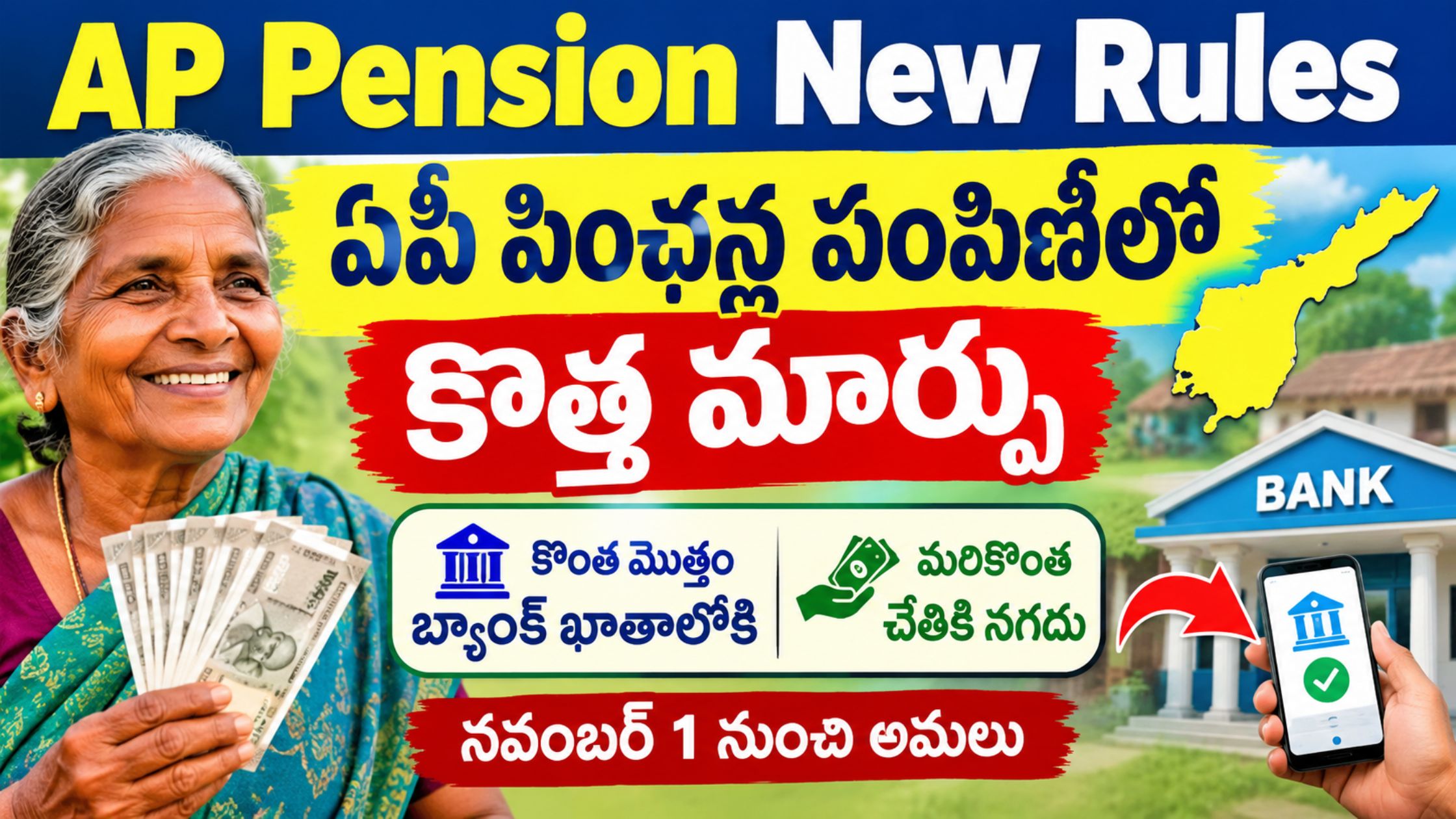 AP Pension New Rules: New change in AP pension distribution.. Some in cash, some in bank account